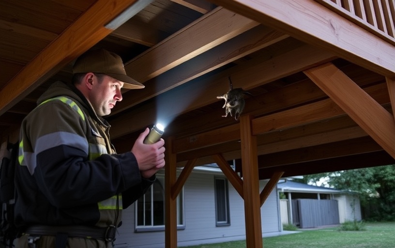 Under Deck Possum Removal in Bannockburn